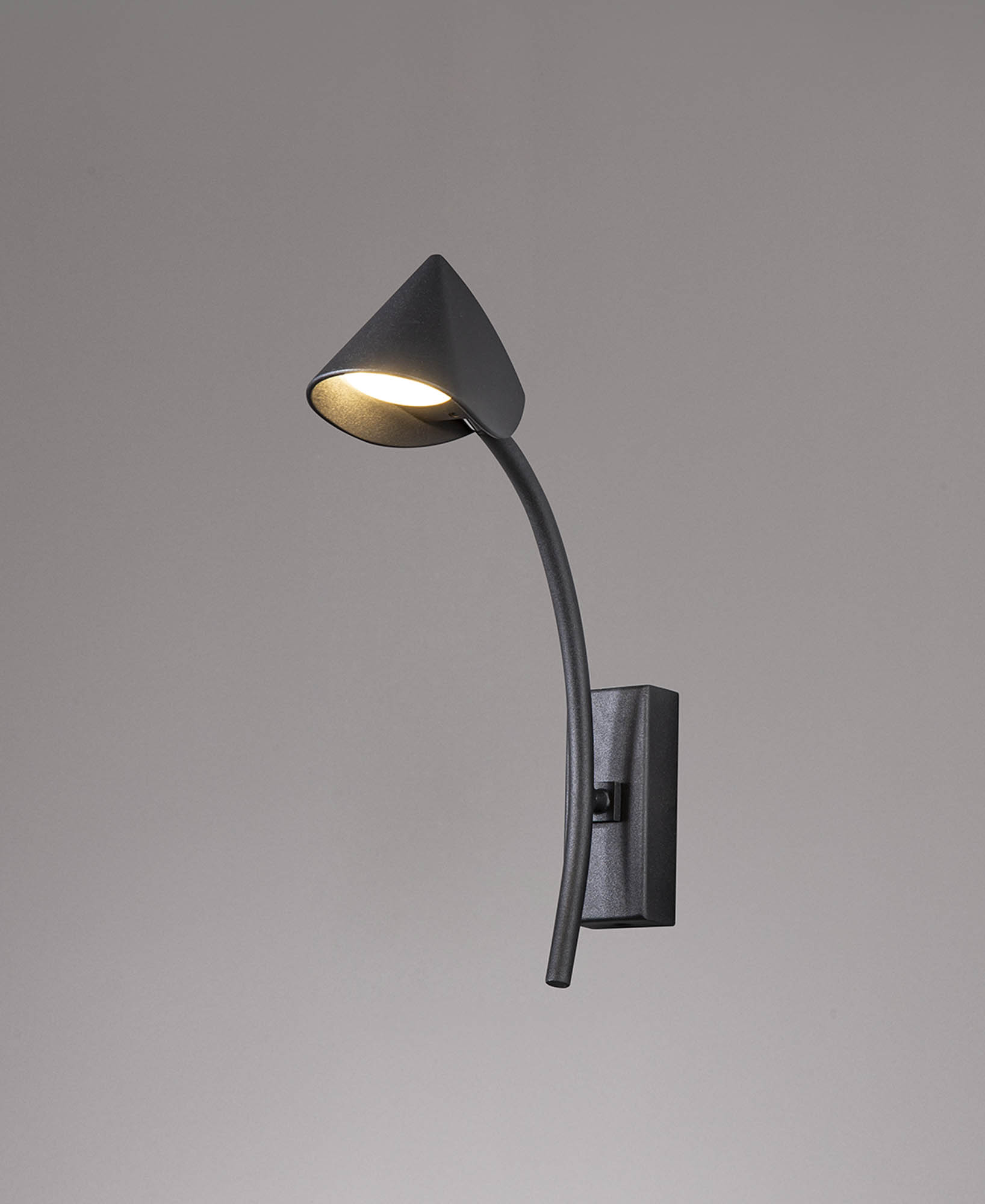 Capuccina Black Wall Lights Mantra Armed Wall Lights